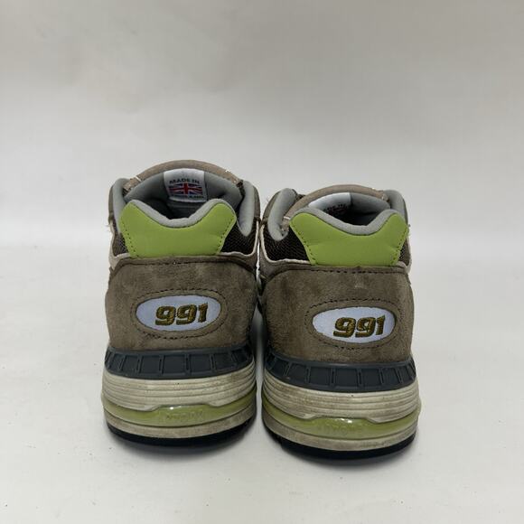 New Balance 991 Made In England “Olive Brown Tan” M991OLB main image 6